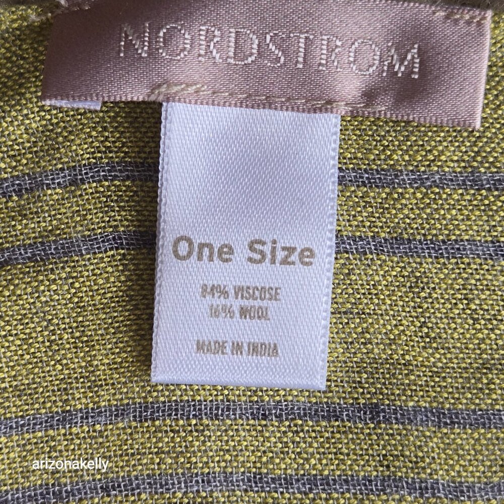 Nordstrom Viscose Wool Lightweight Scarf Wrap - Picture 2 of 8